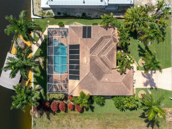 Modern Cape Coral Villa with Private Pool and Boat Dock