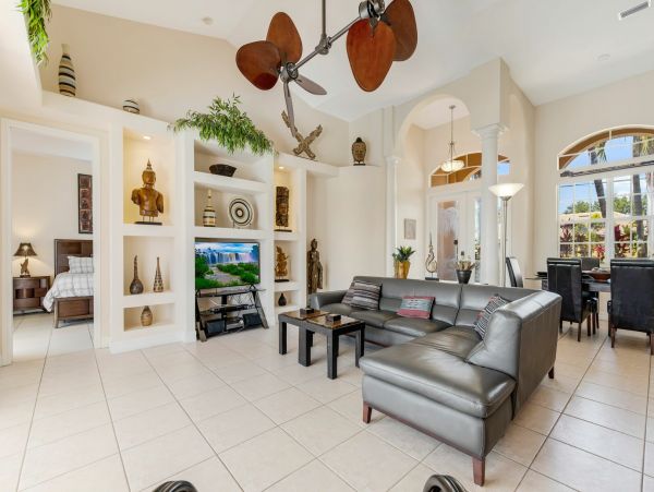 Modern Cape Coral Villa with Private Pool and Boat Dock