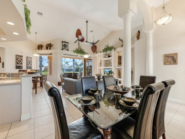 Modern Cape Coral Villa with Private Pool and Boat Dock