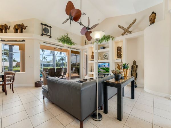 Modern Cape Coral Villa with Private Pool and Boat Dock