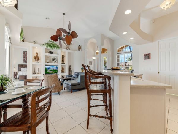 Modern Cape Coral Villa with Private Pool and Boat Dock