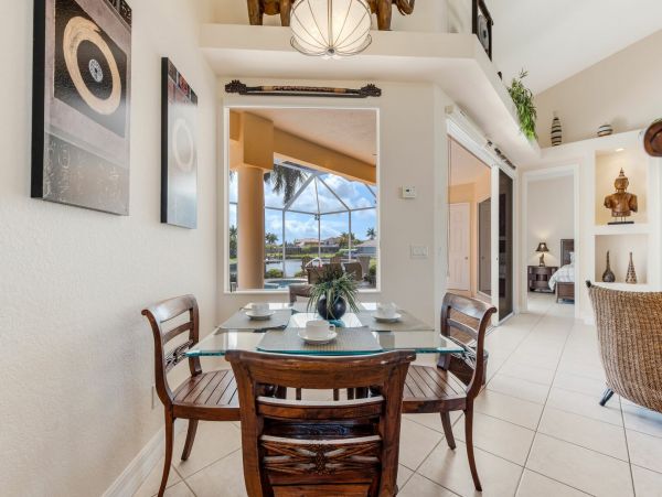 Modern Cape Coral Villa with Private Pool and Boat Dock