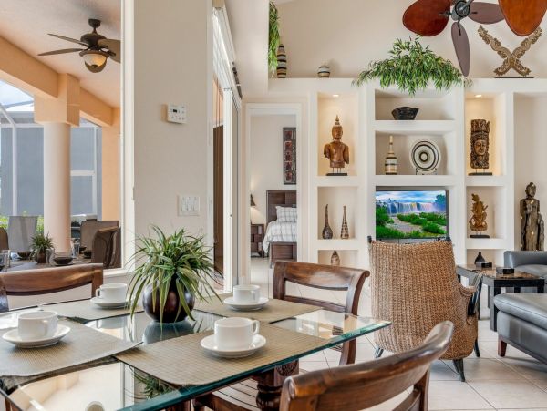 Modern Cape Coral Villa with Private Pool and Boat Dock