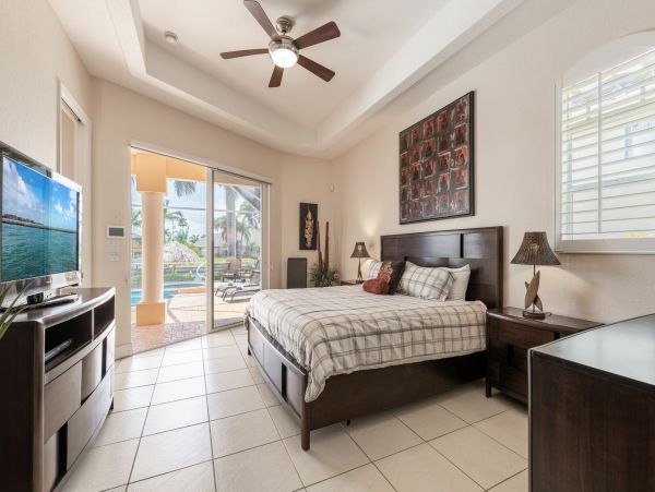 Modern Cape Coral Villa with Private Pool and Boat Dock
