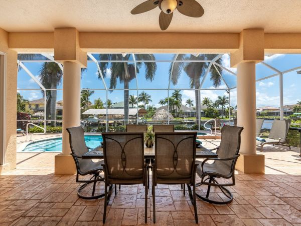 Modern Cape Coral Villa with Private Pool and Boat Dock