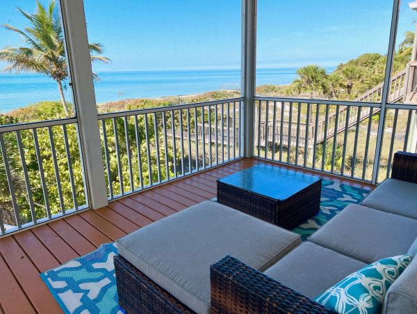 Boca Grande Three Bedroom Serene Beachfront Retreat