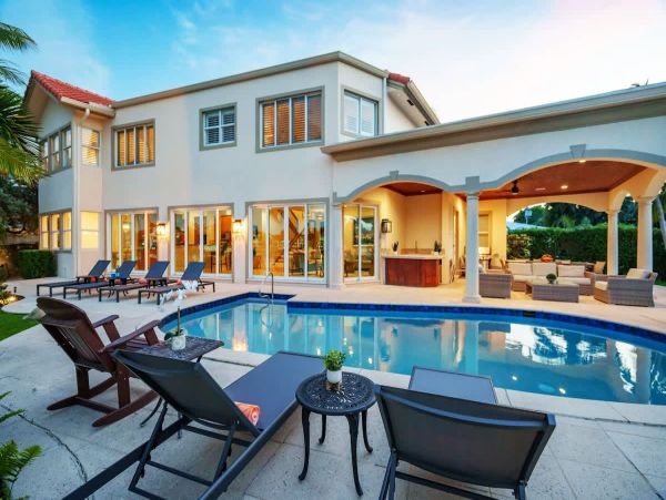 Delray Beach Luxury Vacation Rental Estate Five Bedroom Intercoastal Water Views