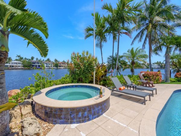 Delray Beach Luxury Vacation Rental Estate Five Bedroom Intercoastal Water Views