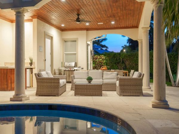 Delray Beach Luxury Vacation Rental Estate Five Bedroom Intercoastal Water Views
