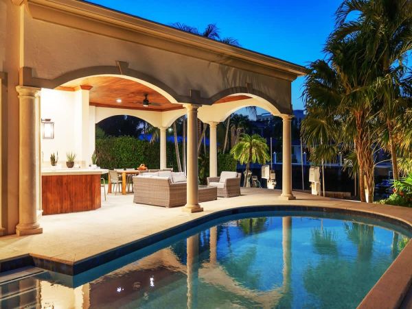 Delray Beach Luxury Vacation Rental Estate Five Bedroom Intercoastal Water Views