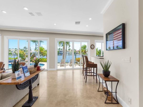 Delray Beach Luxury Vacation Rental Estate Five Bedroom Intercoastal Water Views