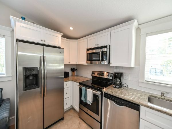 One minute walk to beach with private pool