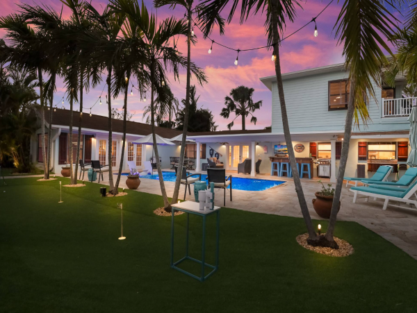 Canalfront Beach House with Private Pool & Dock