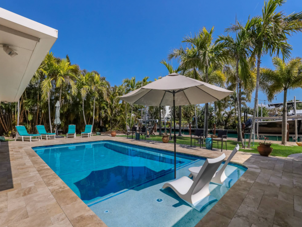 Canalfront Beach House with Private Pool & Dock