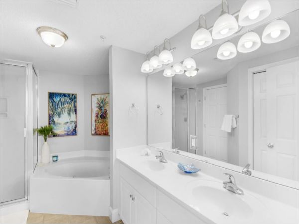 On Beach Panama City Vacation Condo Four Bedrooms Gulf Views