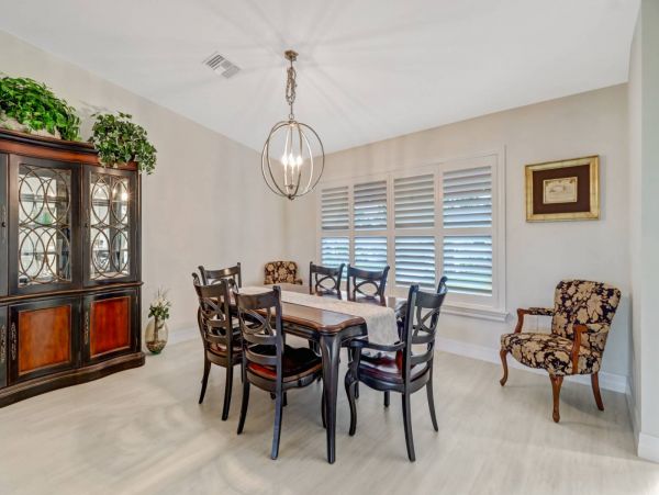Great Outdoor Living Space with TV, Heated Pool & Outdoor Grill