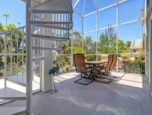 Great Outdoor Living Space with TV, Heated Pool & Outdoor Grill