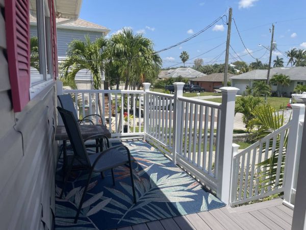 Great Outdoor Living Space with TV, Heated Pool & Outdoor Grill
