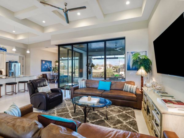Cape Coral Vacation Home Three Bedroom with Pool