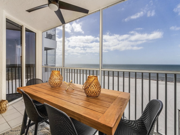 Beachfront Vacation Rentals Estero Island Fort Myers Beach Condo