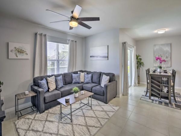 Cape Coral Four Bedroom Pool Vacation Home