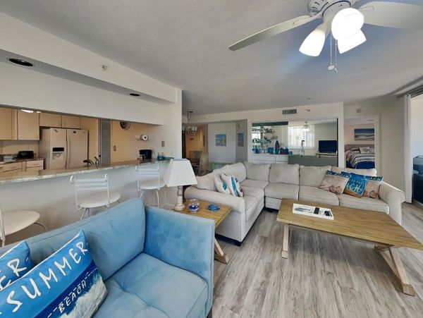 Fort Myers Beach Vacation Rental Waterfront Condo with Bay Views