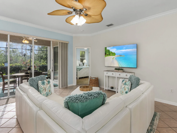 Fort Myers Three Bedroom Vacation Rental Sleeps 8 Guests