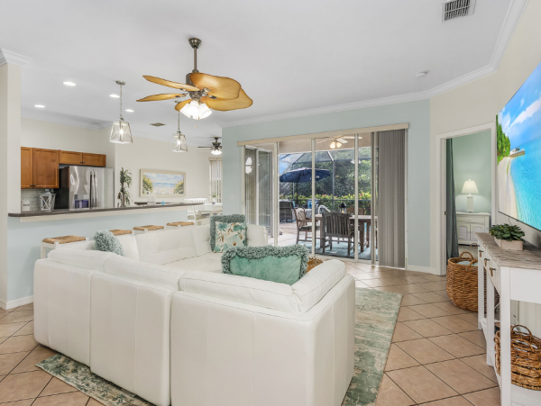 Fort Myers Three Bedroom Vacation Rental Sleeps 8 Guests