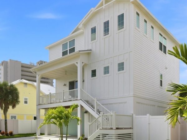Modern 4-Bedroom Fort Myers Beach Home With Pool