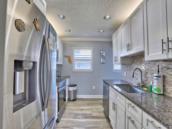 Coastal Retreat in Indian Shores: Spacious Townhome Just Steps from the Beach
