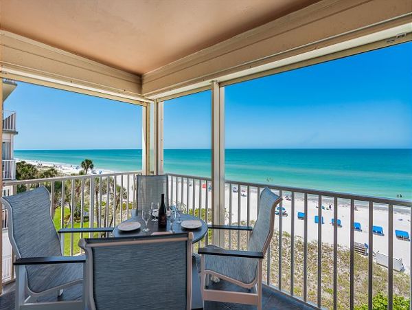 Indian Shores Beachfront Three Bedroom Vacation Rental