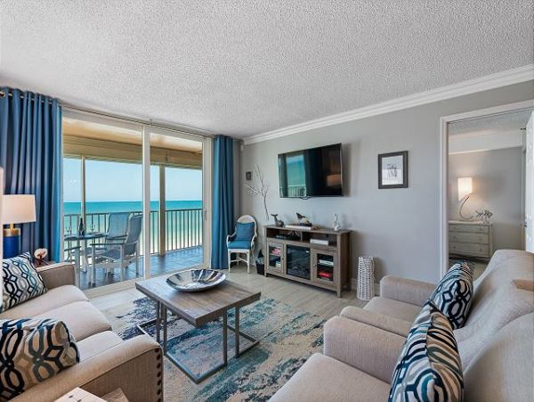 Indian Shores Beachfront Three Bedroom Vacation Rental