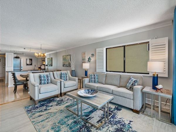 Indian Shores Beachfront Three Bedroom Vacation Rental