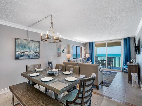 Indian Shores Beachfront Three Bedroom Vacation Rental