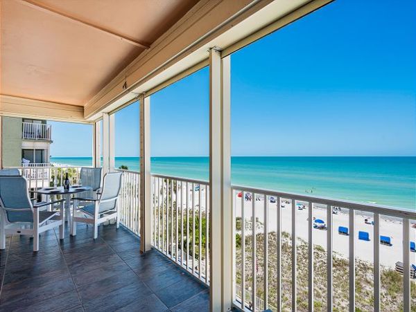 Indian Shores Beachfront Three Bedroom Vacation Rental