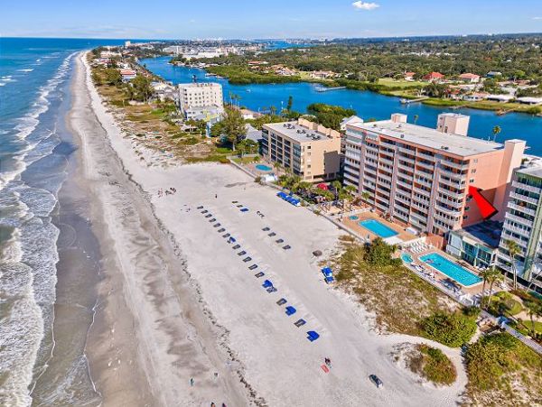 Indian Shores Beachfront Three Bedroom Vacation Rental