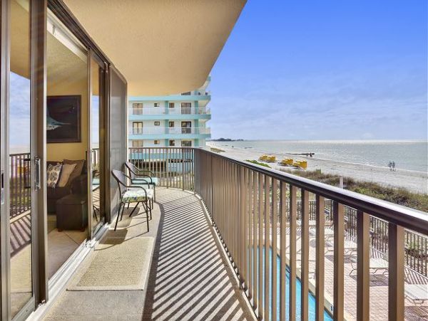 Gulf Front Madeira Beach Condo with Two Bedrooms