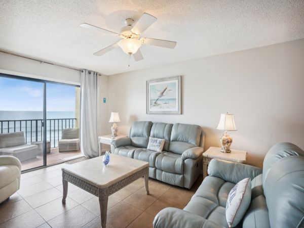 Beachfront Vacation Condo with Amazing Gulf Views Sleeps 8