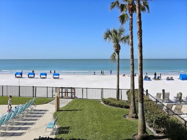 Redington Beach Beachfront Condo Rental - Florida Gulf Coast Vacation Rental with Gulf Views