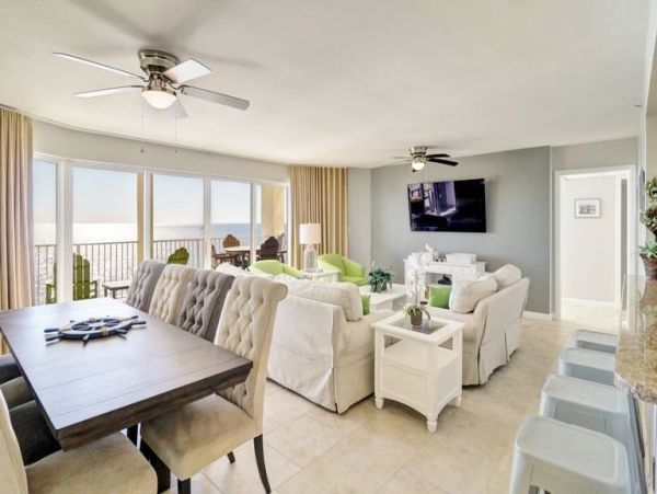 Gulf Views Panama City Vacation Condo Three Bedroom