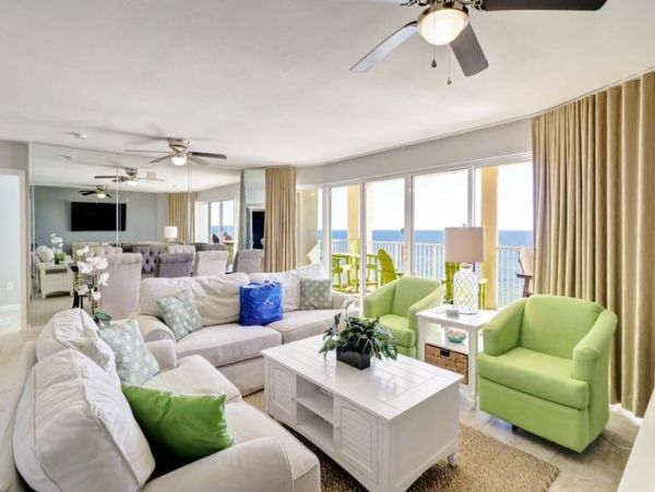 Gulf Views Panama City Vacation Condo Three Bedroom