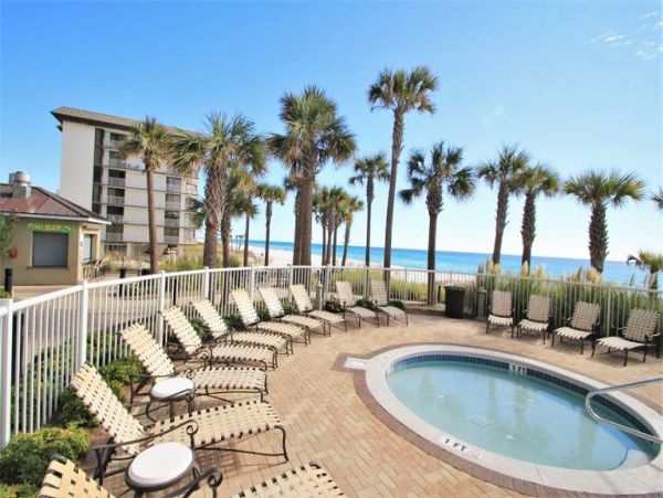 Panama City Vacation Condo Walk to Beach Three Bedroom