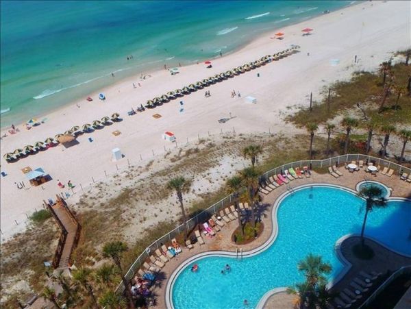 Panama City Vacation Condo Walk to Beach Three Bedroom