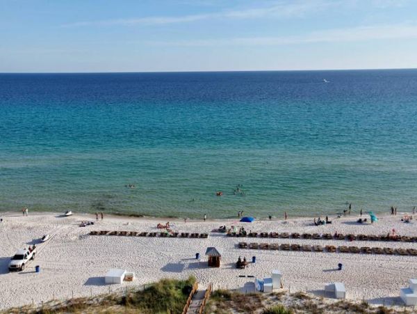 Panama City Vacation Condo Walk to Beach Three Bedroom