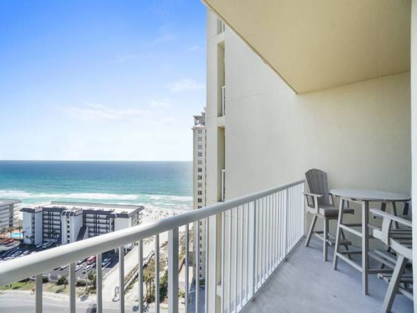 Panama City Vacation Condo Walk to Beach Three Bedroom