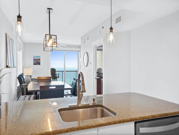Panama City Vacation Condo Walk to Beach Three Bedroom