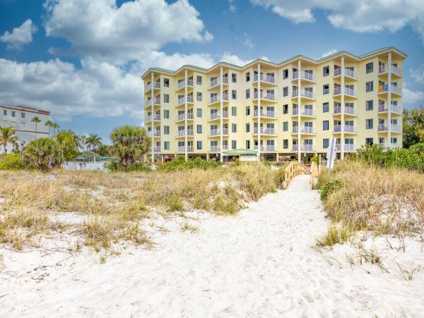 Treasure Island Beachfront Two Bedroom Vacation Condo