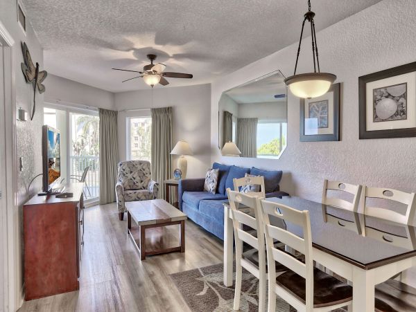 Treasure Island Beachfront Two Bedroom Vacation Condo