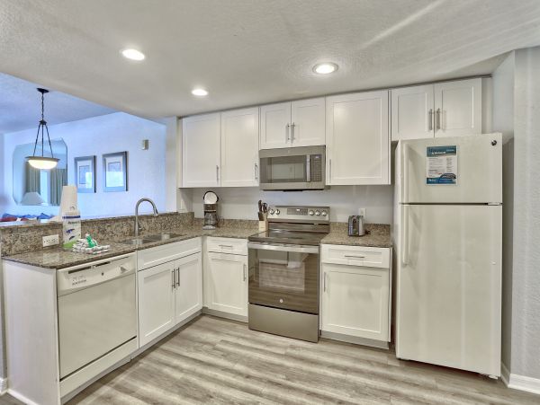 Treasure Island Beachfront Two Bedroom Vacation Condo