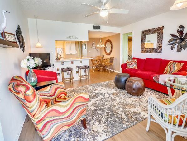 On Beach Treasure Island Vacation Condo Two Bedroom